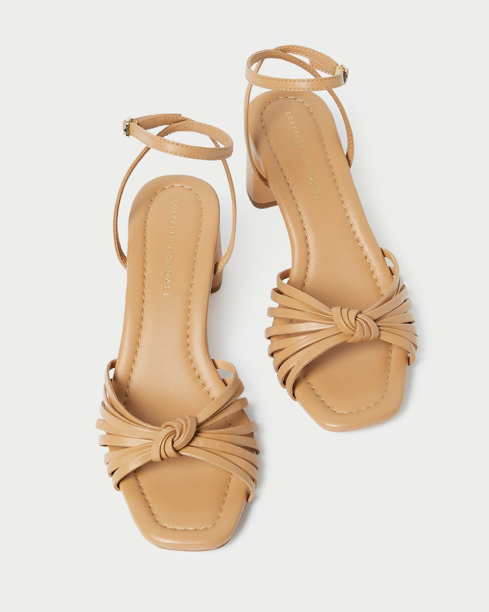 Loeffler Randall Women | Olivia Dune Knot Mid-Heel Sandal