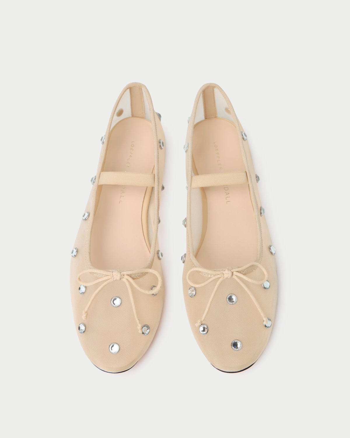 Leonie Caramel/Crystal Ballet Flat | Women Loeffler Randall