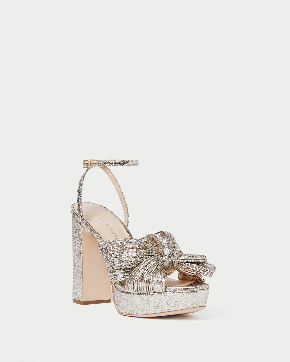 Natalia Champagne Platform Bow Heel | Women Loeffler Randall