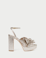 Natalia Champagne Platform Bow Heel | Women Loeffler Randall