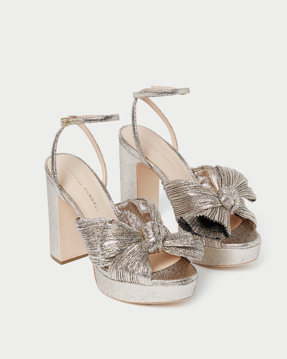 Natalia Champagne Platform Bow Heel | Women Loeffler Randall