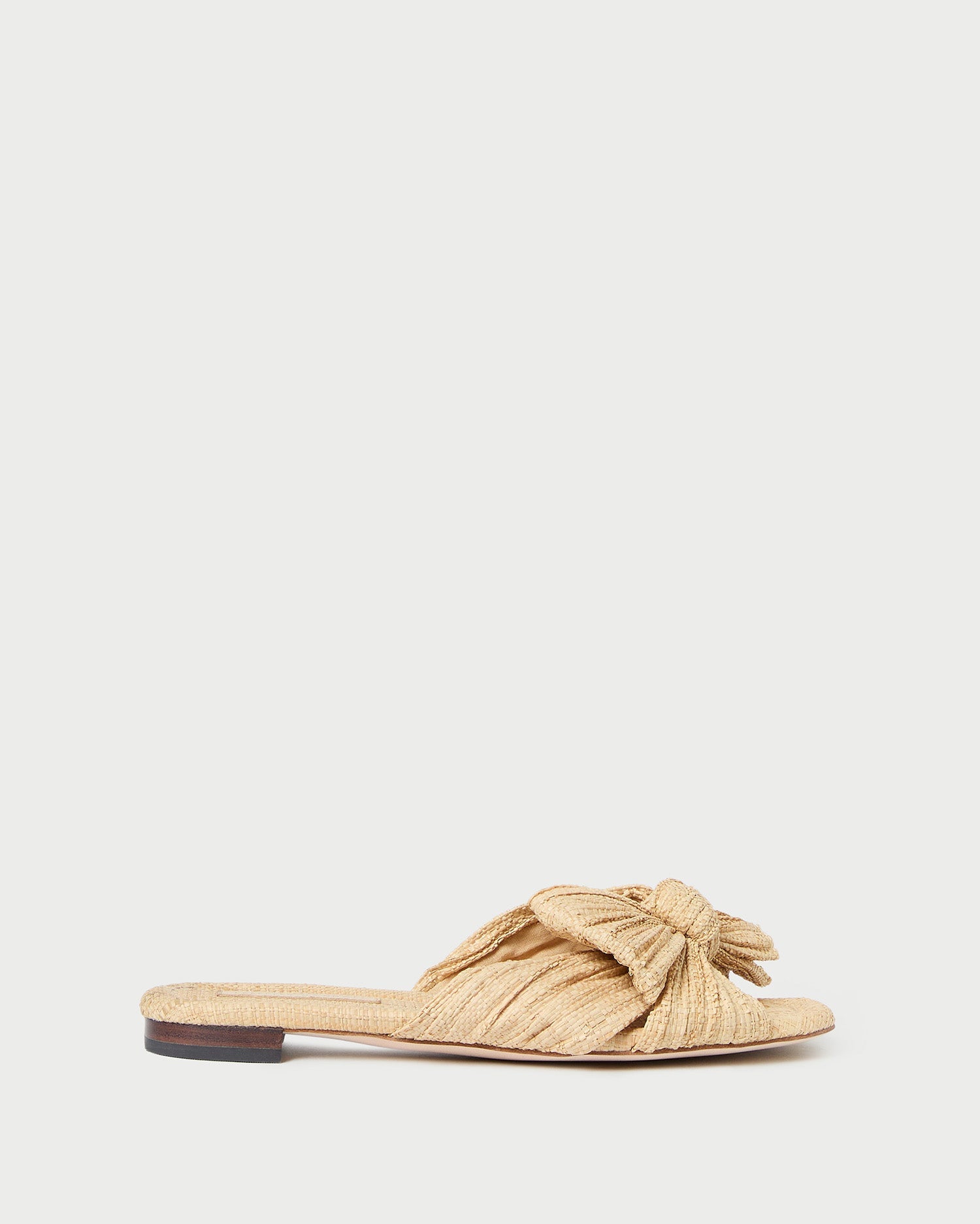 Loeffler Randall Women | Daphne Natural Bow Slide Sandal
