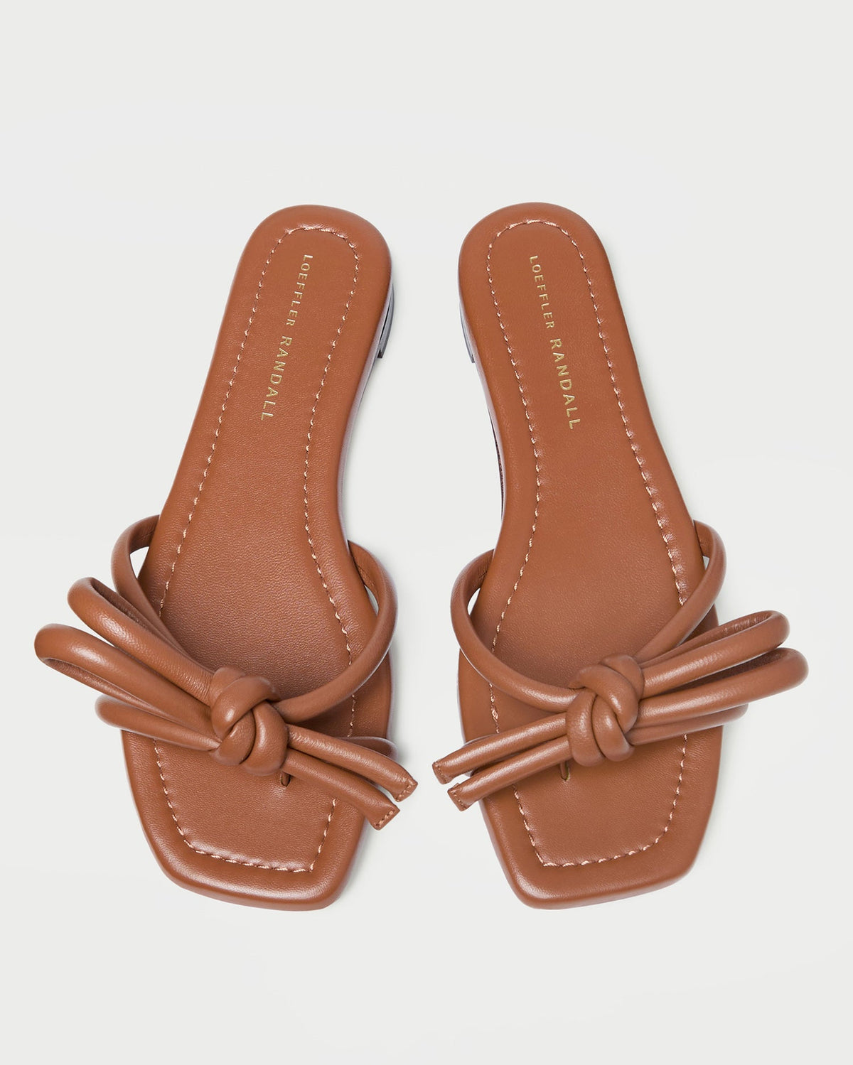 Loeffler Randall Women | Hadley Timber Leather Bow Sandal