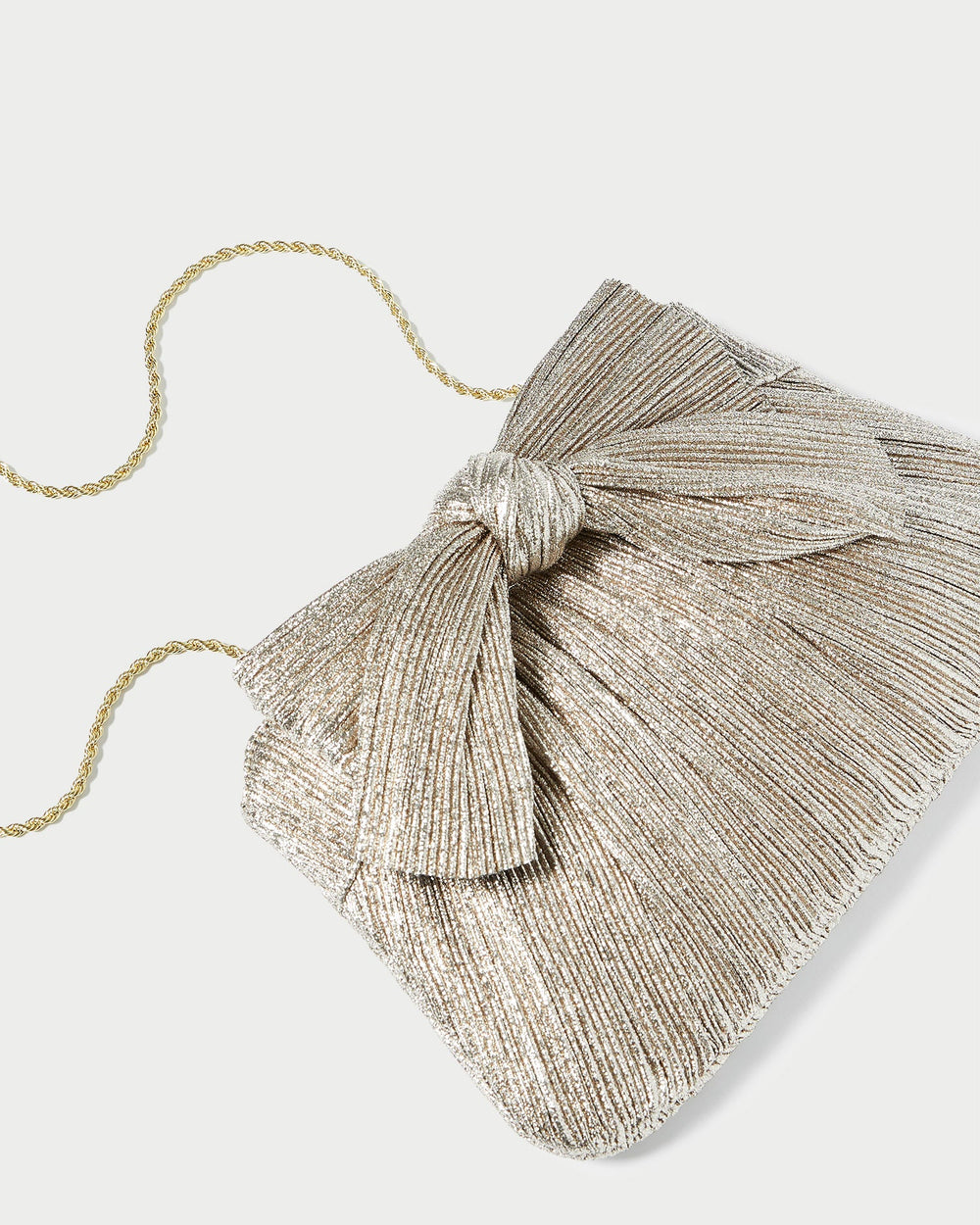 Loeffler Randall Women | Rayne Champagne Bow Clutch