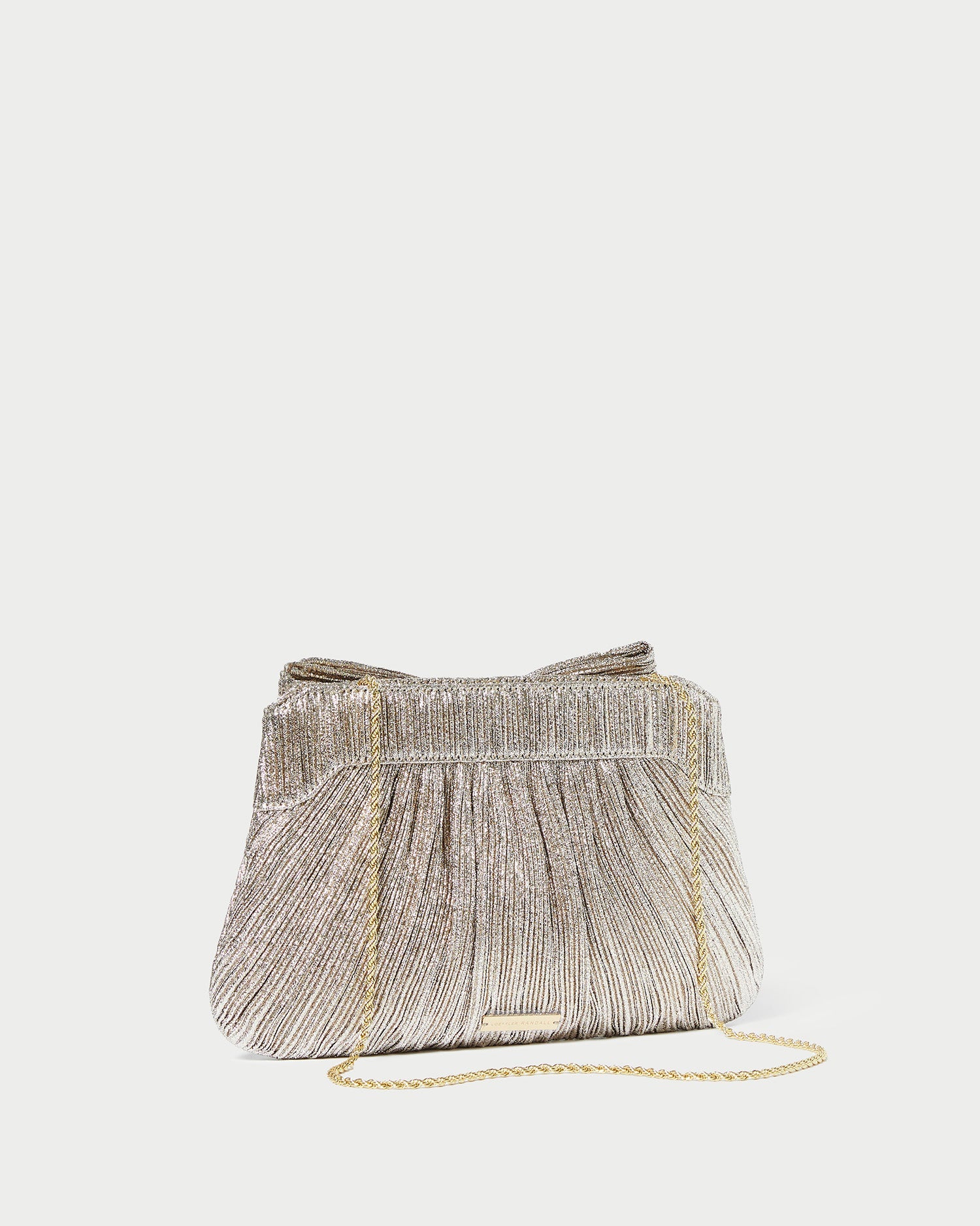 Loeffler Randall Women | Rayne Champagne Bow Clutch