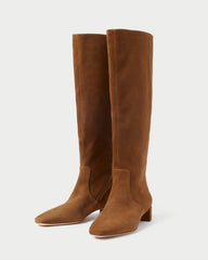 Indy Cacao Suede Tall Boot | Loeffler Randall Women