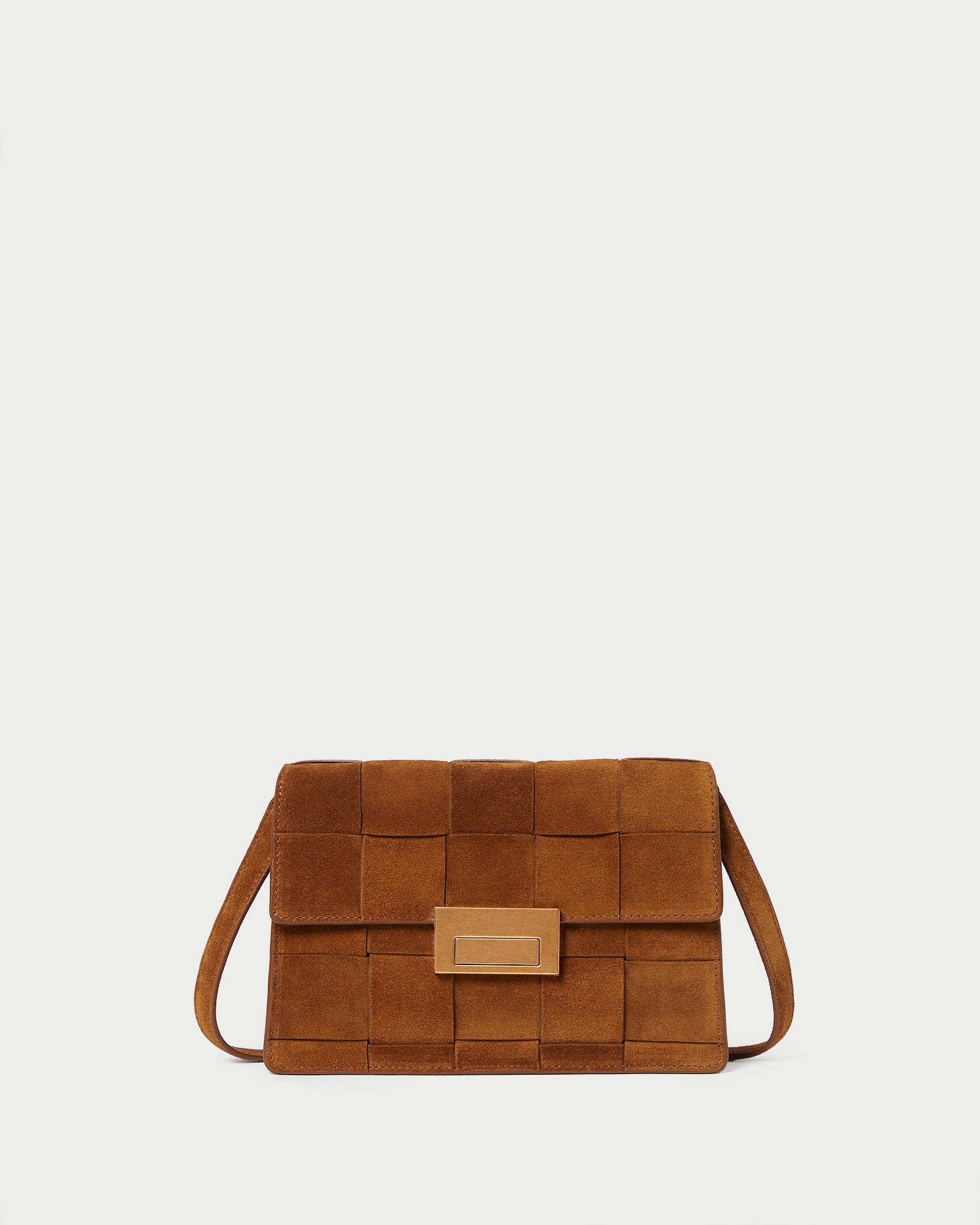 Delphine Cacao Suede Shoulder Bag | Women Loeffler Randall