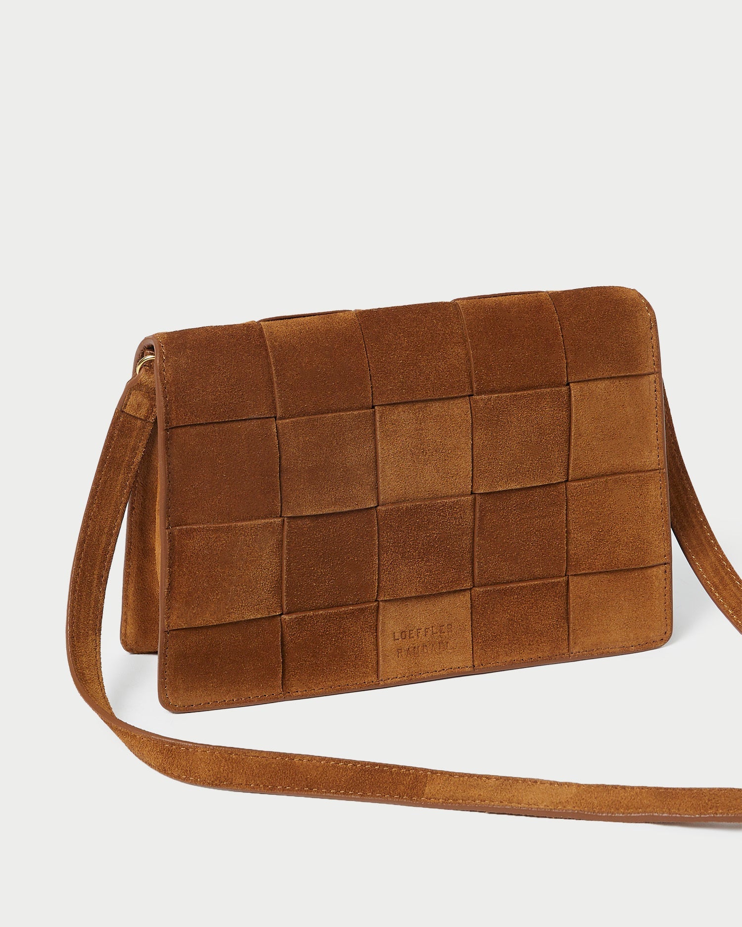 Delphine Cacao Suede Shoulder Bag | Women Loeffler Randall