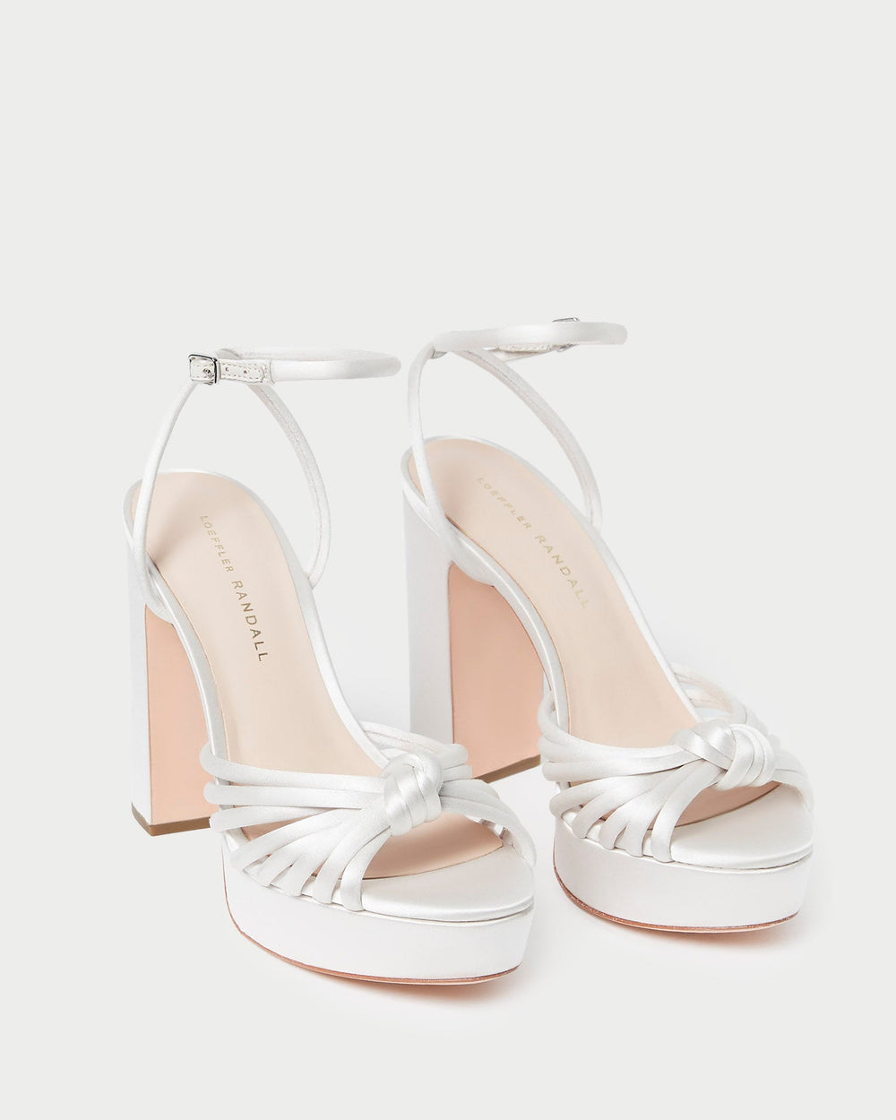 Loeffler Randall Women | Rivka Cream Knot Platform Sandal