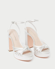 Loeffler Randall Women | Rivka Cream Knot Platform Sandal