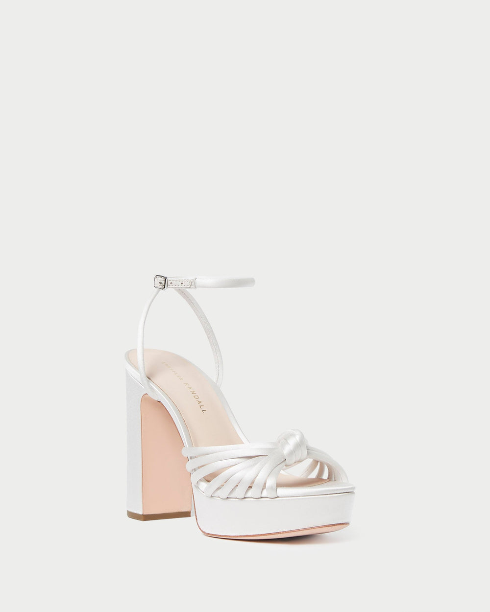 Loeffler Randall Women | Rivka Cream Knot Platform Sandal