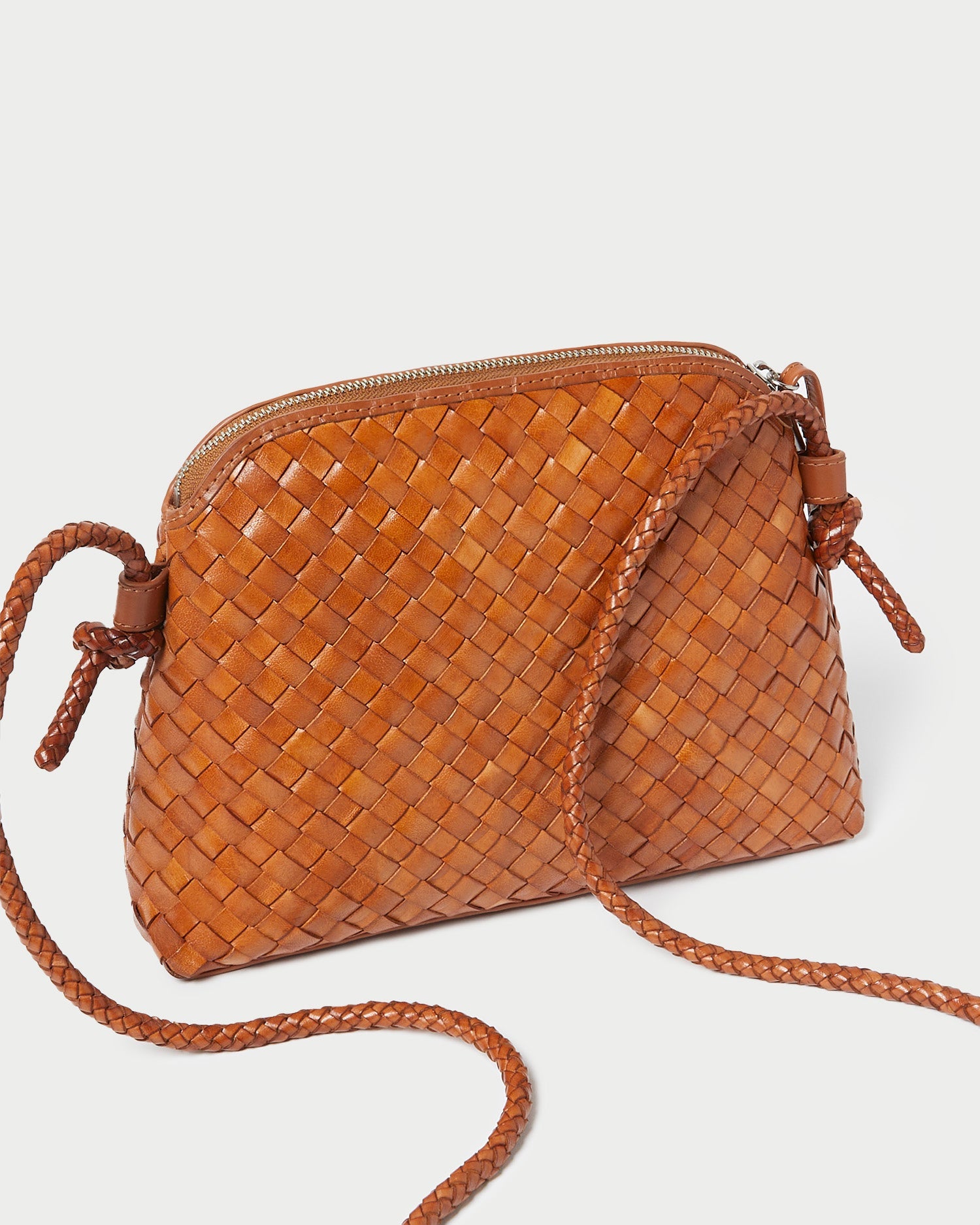 Mallory Timber Woven Leather Crossbody | Women Loeffler Randall