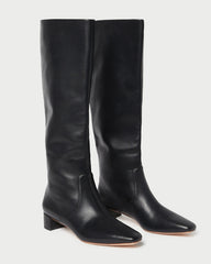 Indy Black Leather Tall Boot | Women Loeffler Randall
