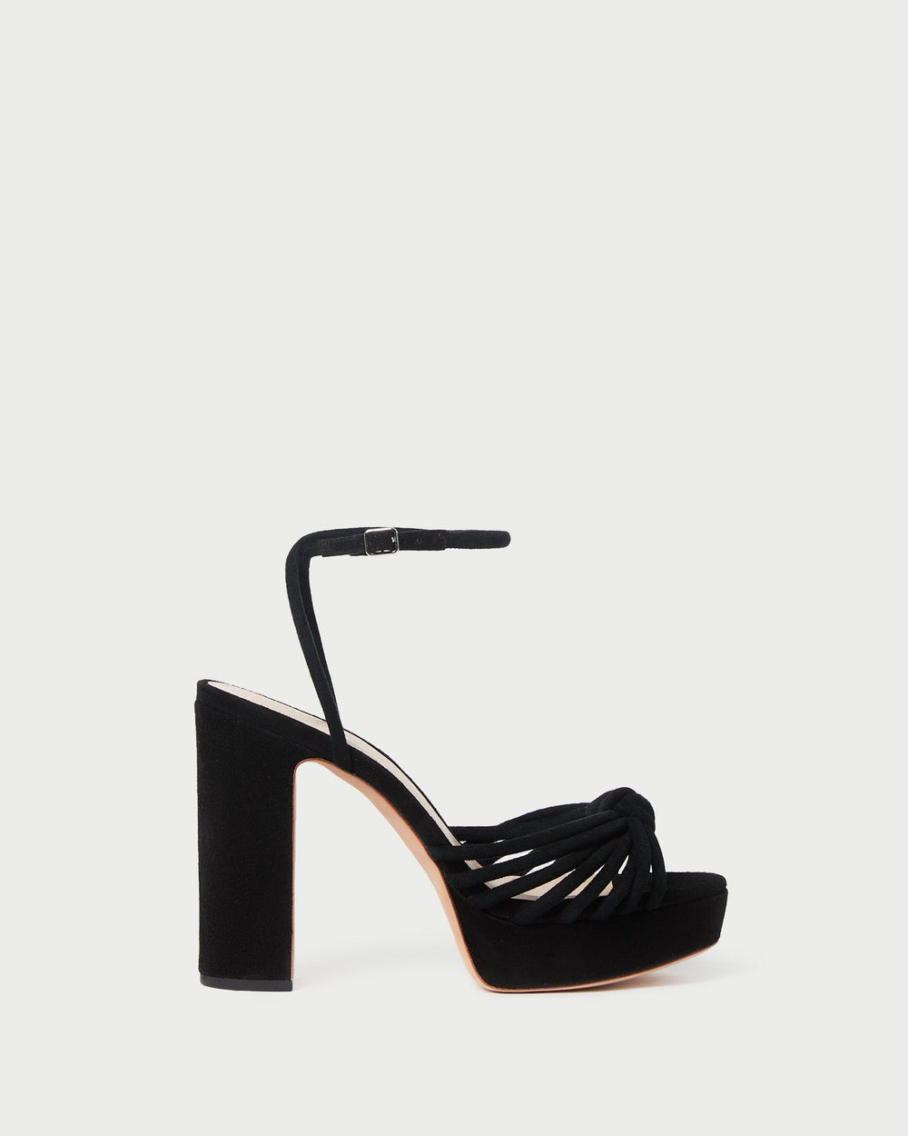 Rivka Black Suede Platform Sandal | Women Loeffler Randall