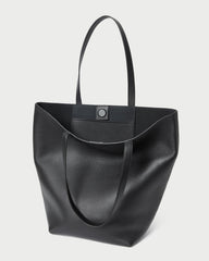 Walker Black Pebbled Leather Tote | Loeffler Randall Women
