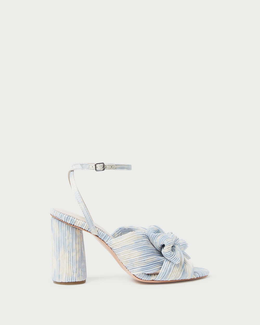 Camellia Blue Floral Bow Heel | Loeffler Randall Women