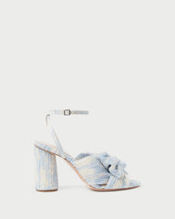 Camellia Blue Floral Bow Heel | Loeffler Randall Women
