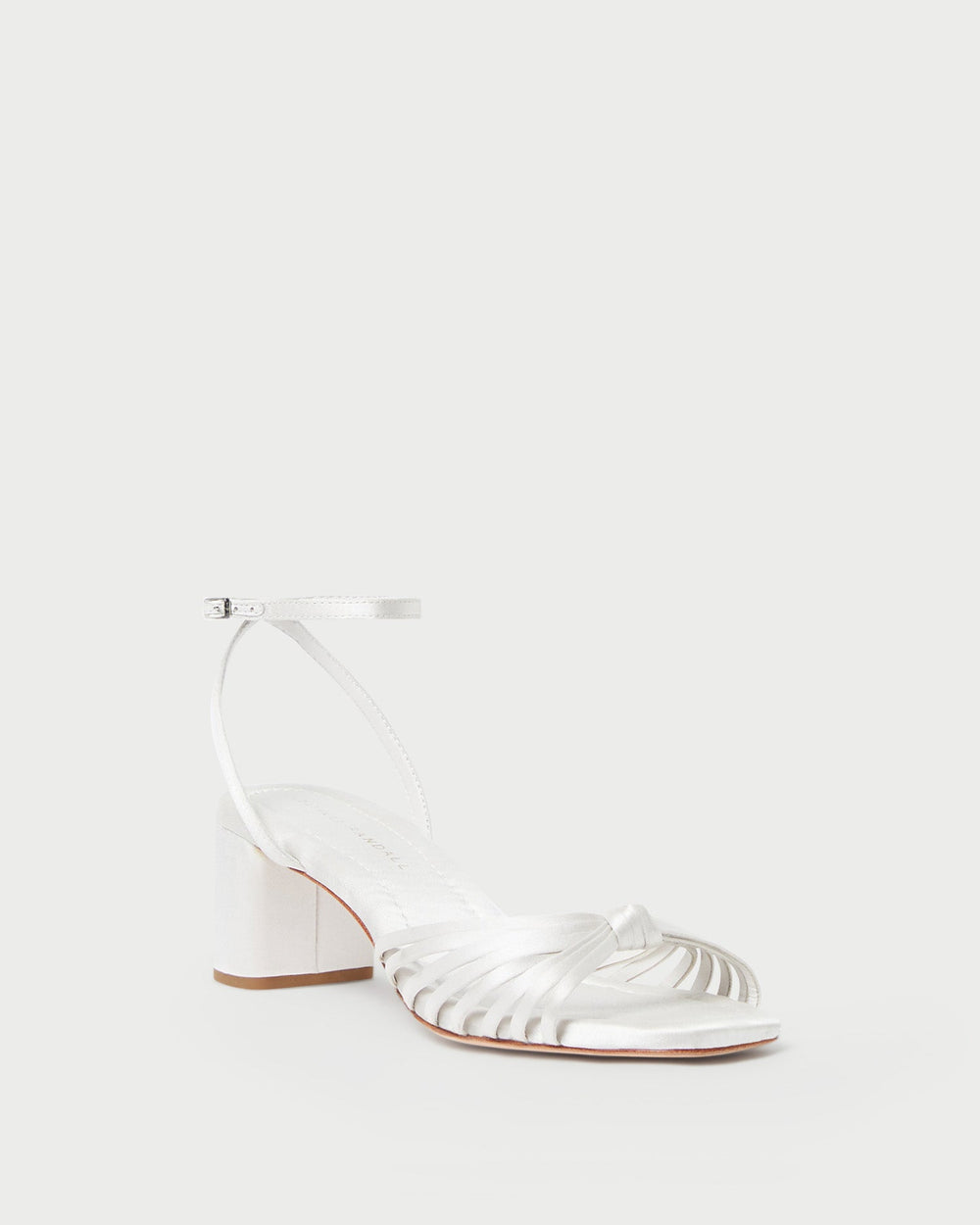 Olivia Cream Knot Mid-Heel Sandal | Women Loeffler Randall