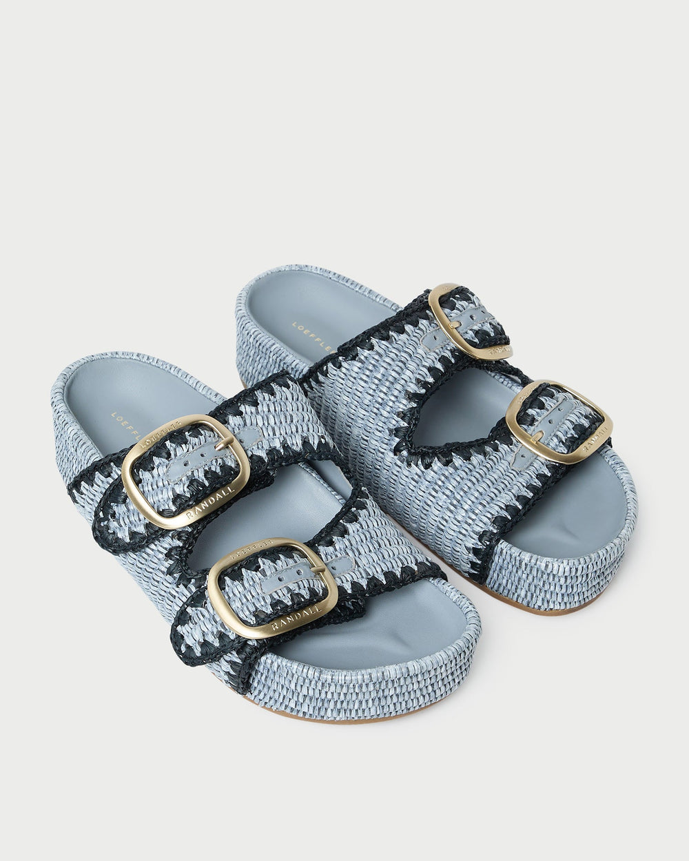 Theo Blue Two-Band Sandal | Loeffler Randall Women