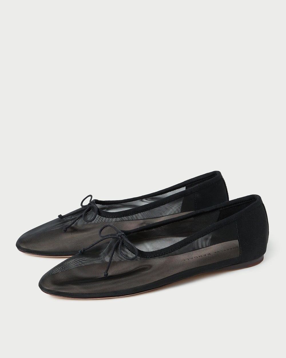 Landon Black Mesh Ballet Flat | Loeffler Randall Women