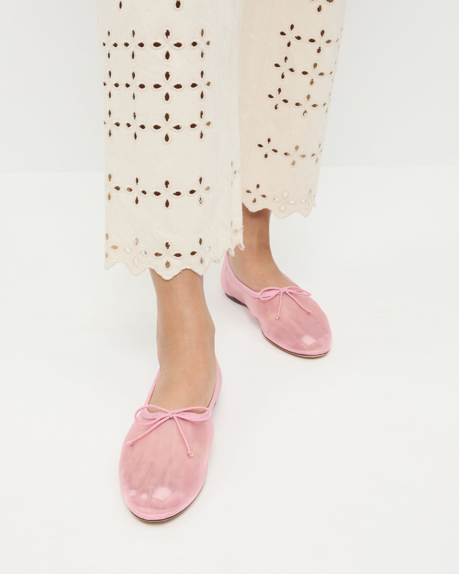 Loeffler Randall Women | Landon Ballet Mesh Ballet Flat