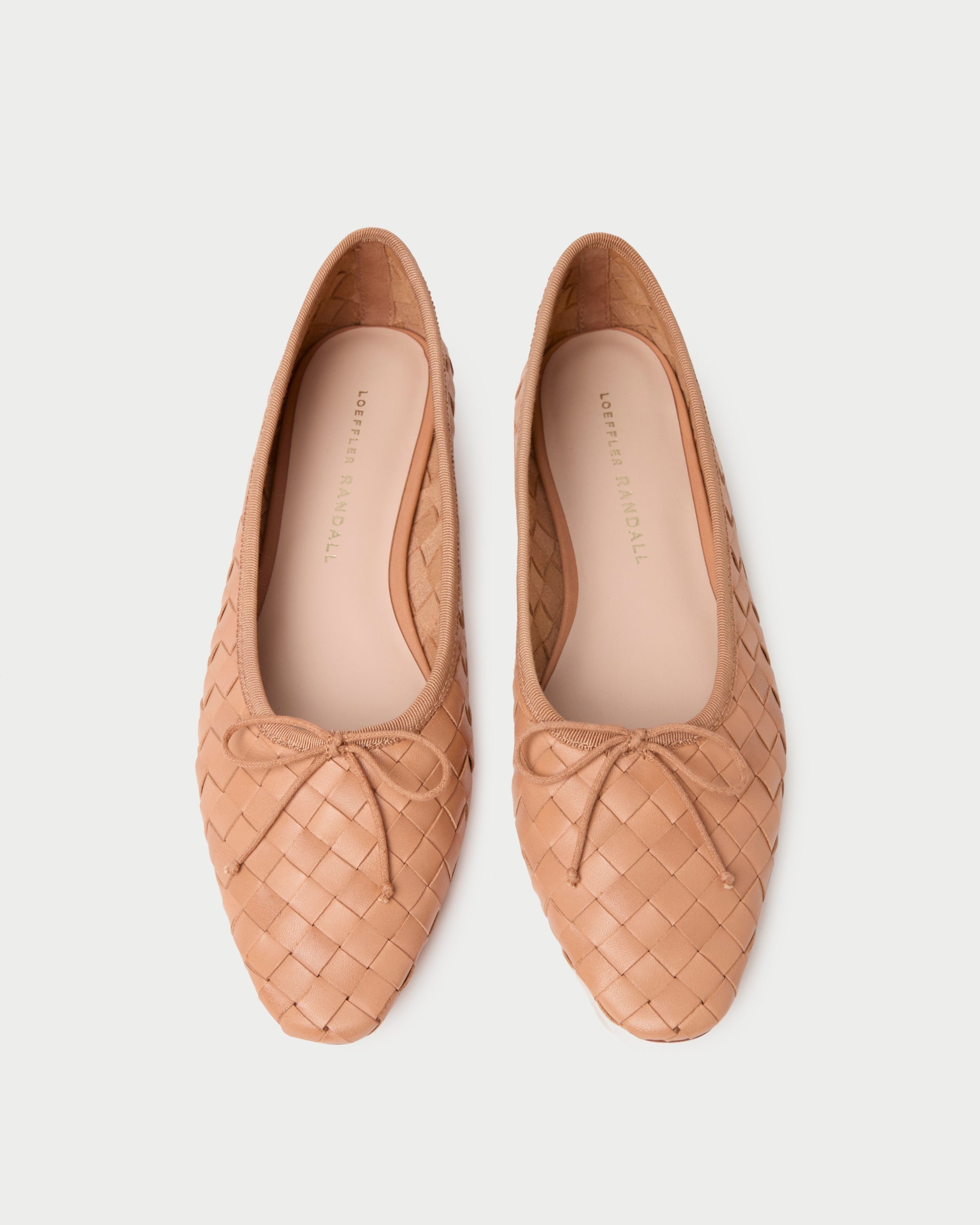 Loeffler Randall Women | Landry Honey Woven Ballet Flat