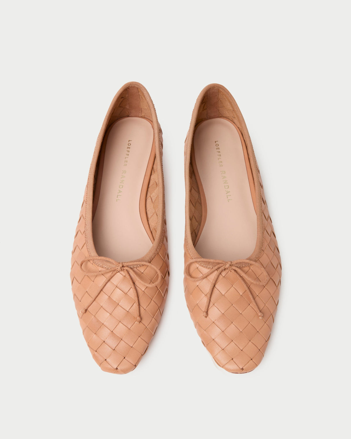 Loeffler Randall Women | Landry Honey Woven Ballet Flat