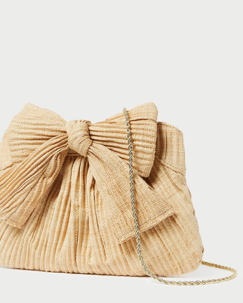 Loeffler Randall Women | Rayne Natural Bow Clutch
