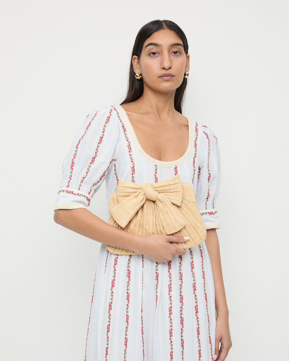 Loeffler Randall Women | Rayne Natural Bow Clutch