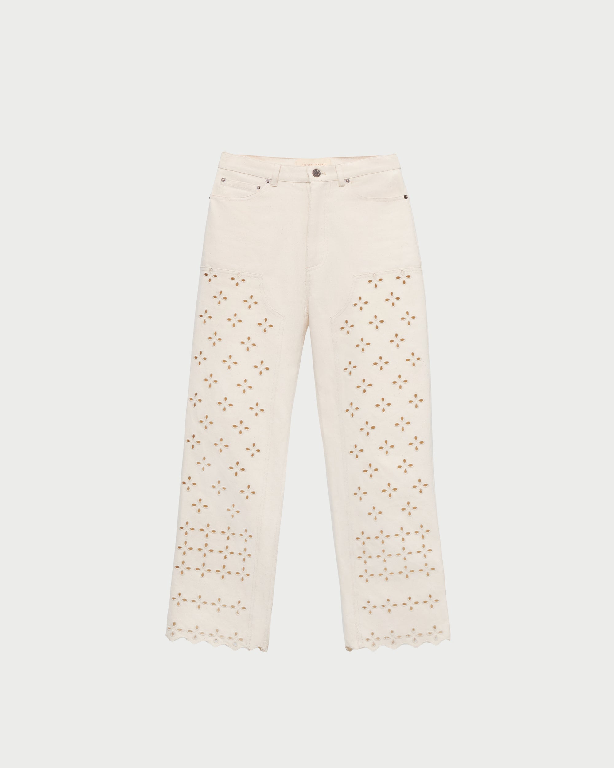 Demi Embroidered Pant | Women Loeffler Randall