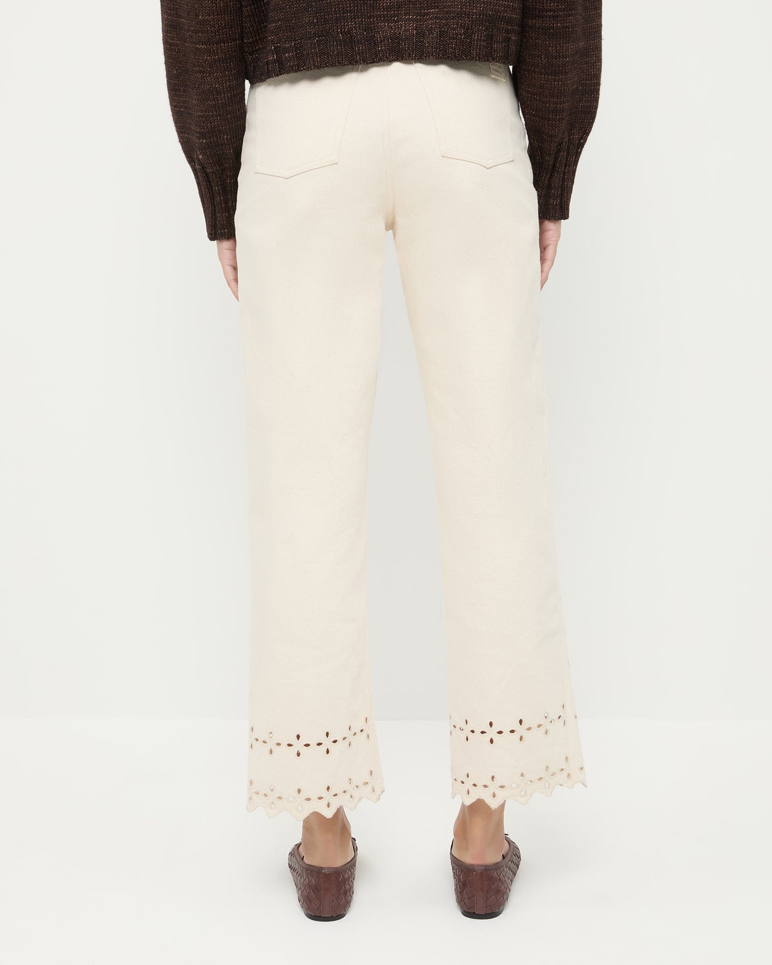 Demi Embroidered Pant | Women Loeffler Randall