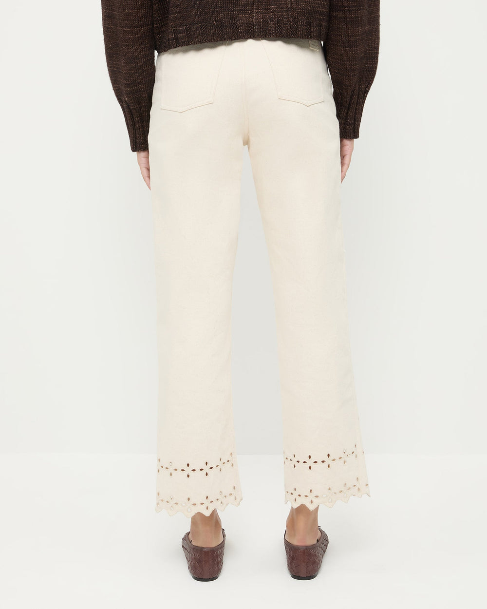 Demi Embroidered Pant | Women Loeffler Randall
