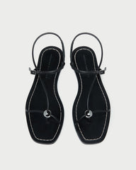 Loeffler Randall Women | Lara Black Leather Sandal