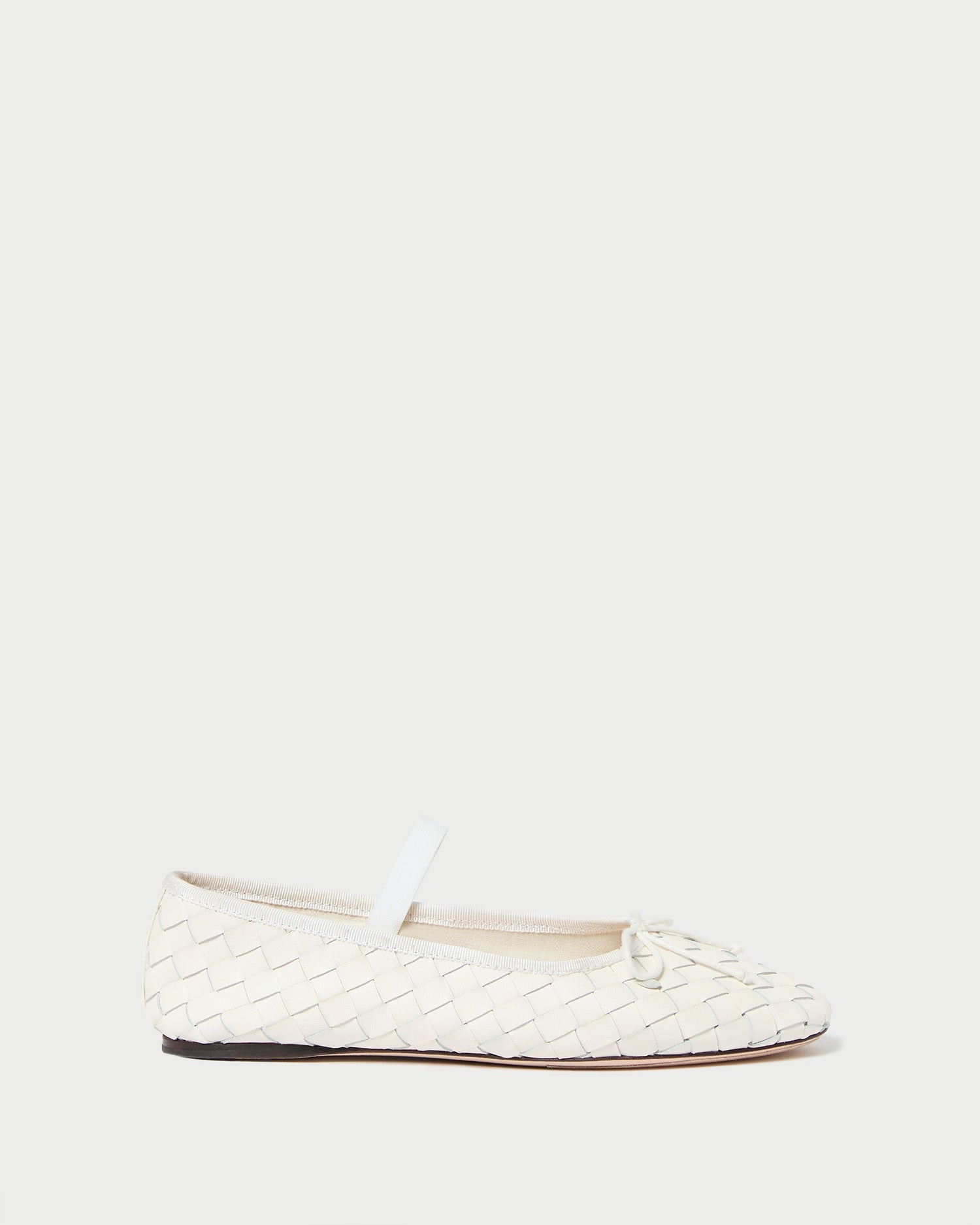 Leonie Cream Woven Ballet Flat | Women Loeffler Randall