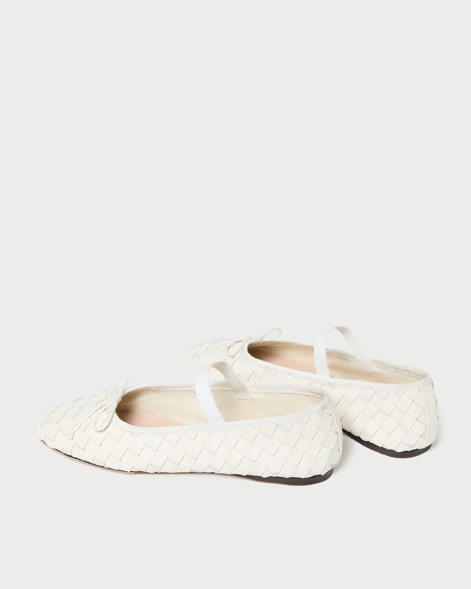 Leonie Cream Woven Ballet Flat | Women Loeffler Randall