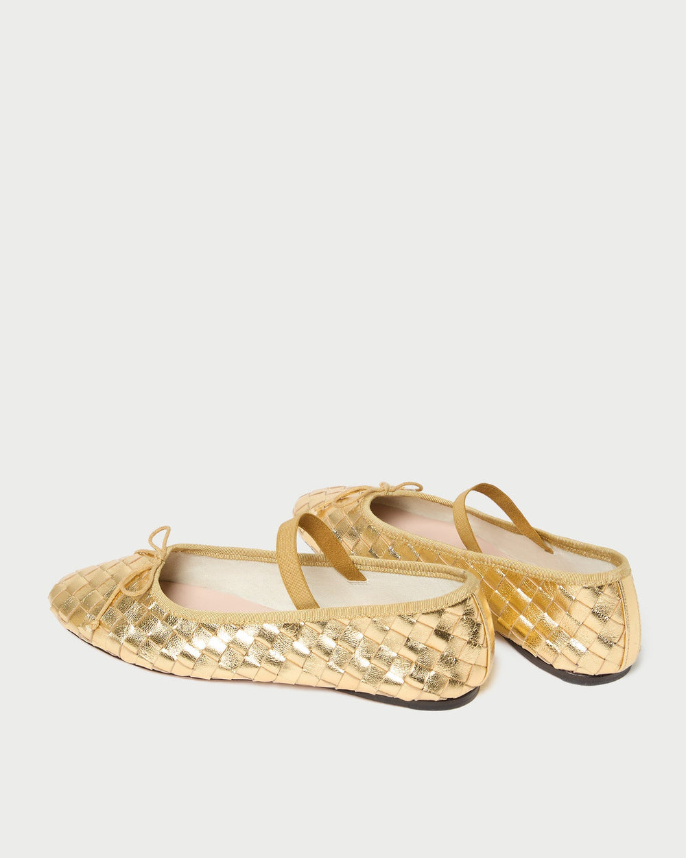 Leonie Gold Woven Ballet Flat | Women Loeffler Randall
