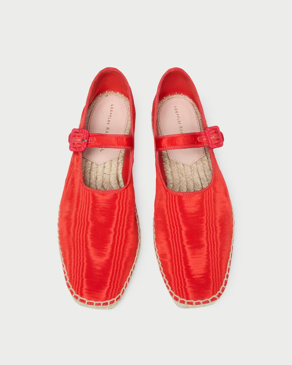 Clover Red Moiré Espadrille | Loeffler Randall Women