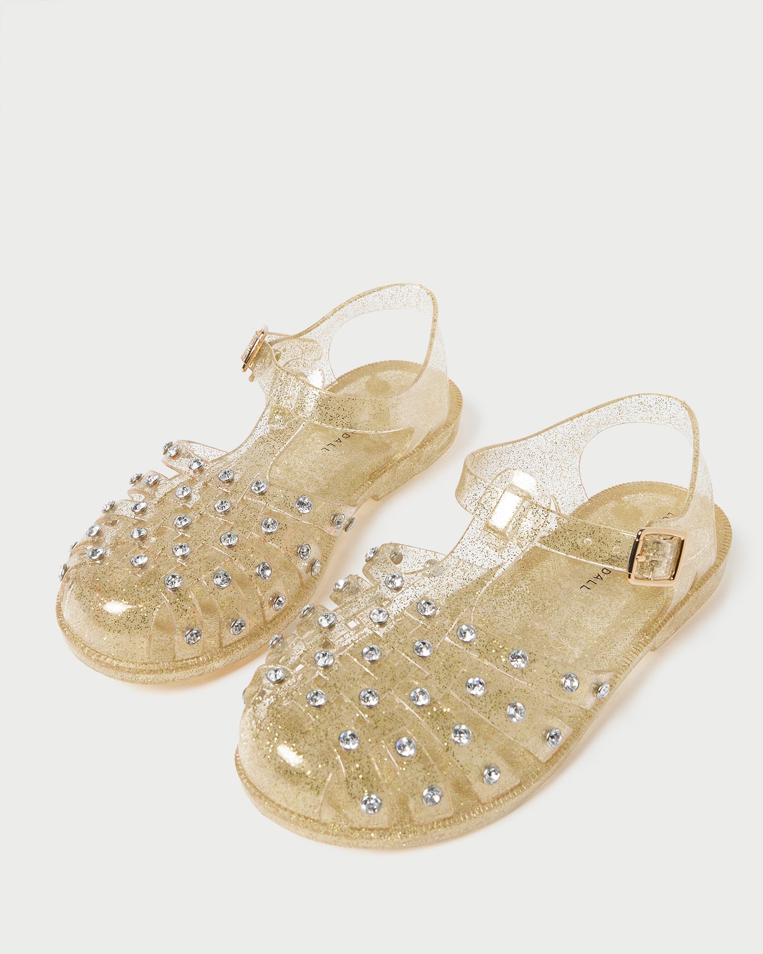 Loeffler Randall Women | Rhys Champagne Glitter Jelly Sandal