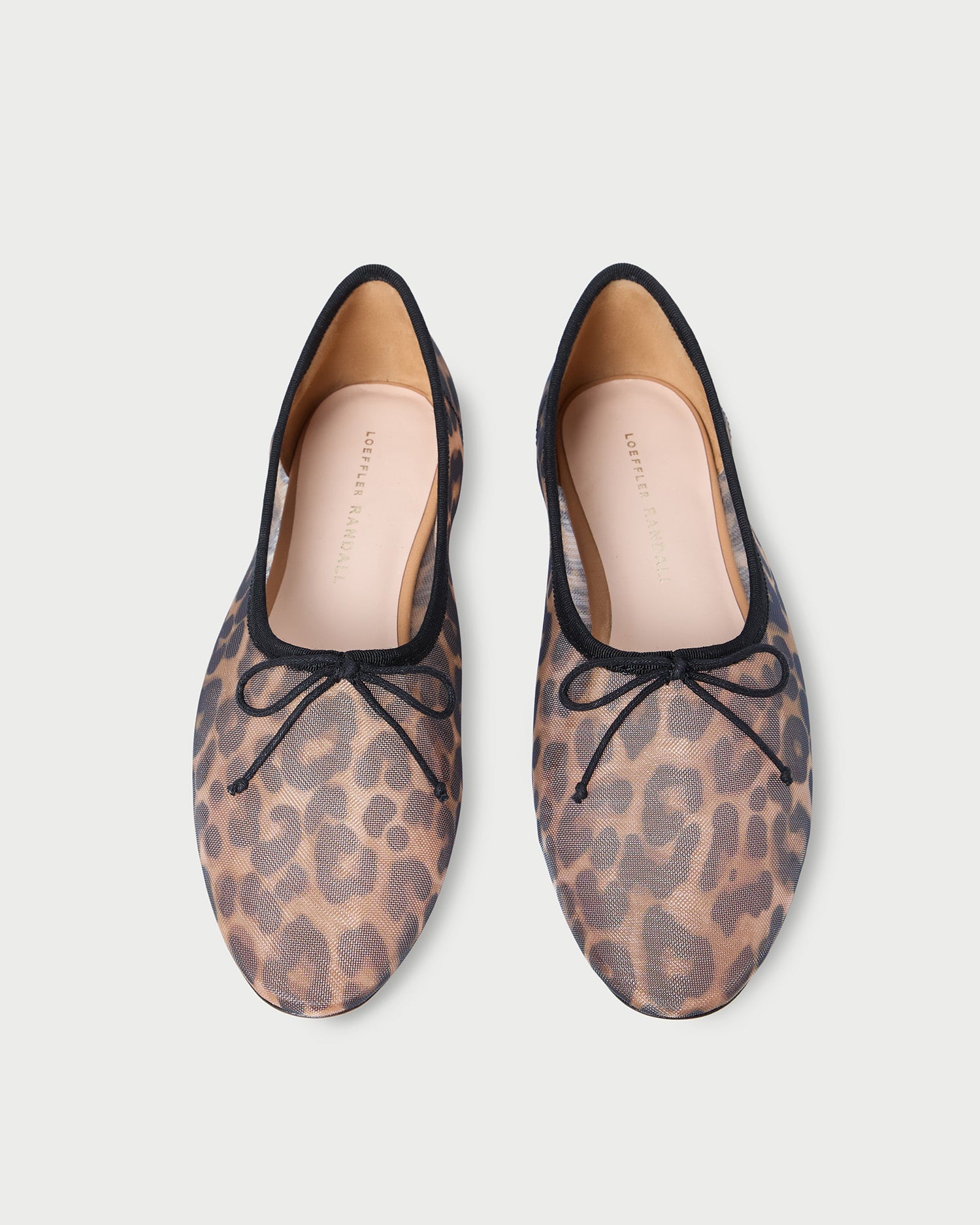 Loeffler Randall Women | Landon Leopard Mesh Ballet Flat