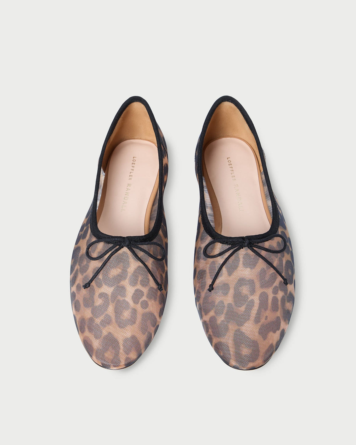 Loeffler Randall Women | Landon Leopard Mesh Ballet Flat