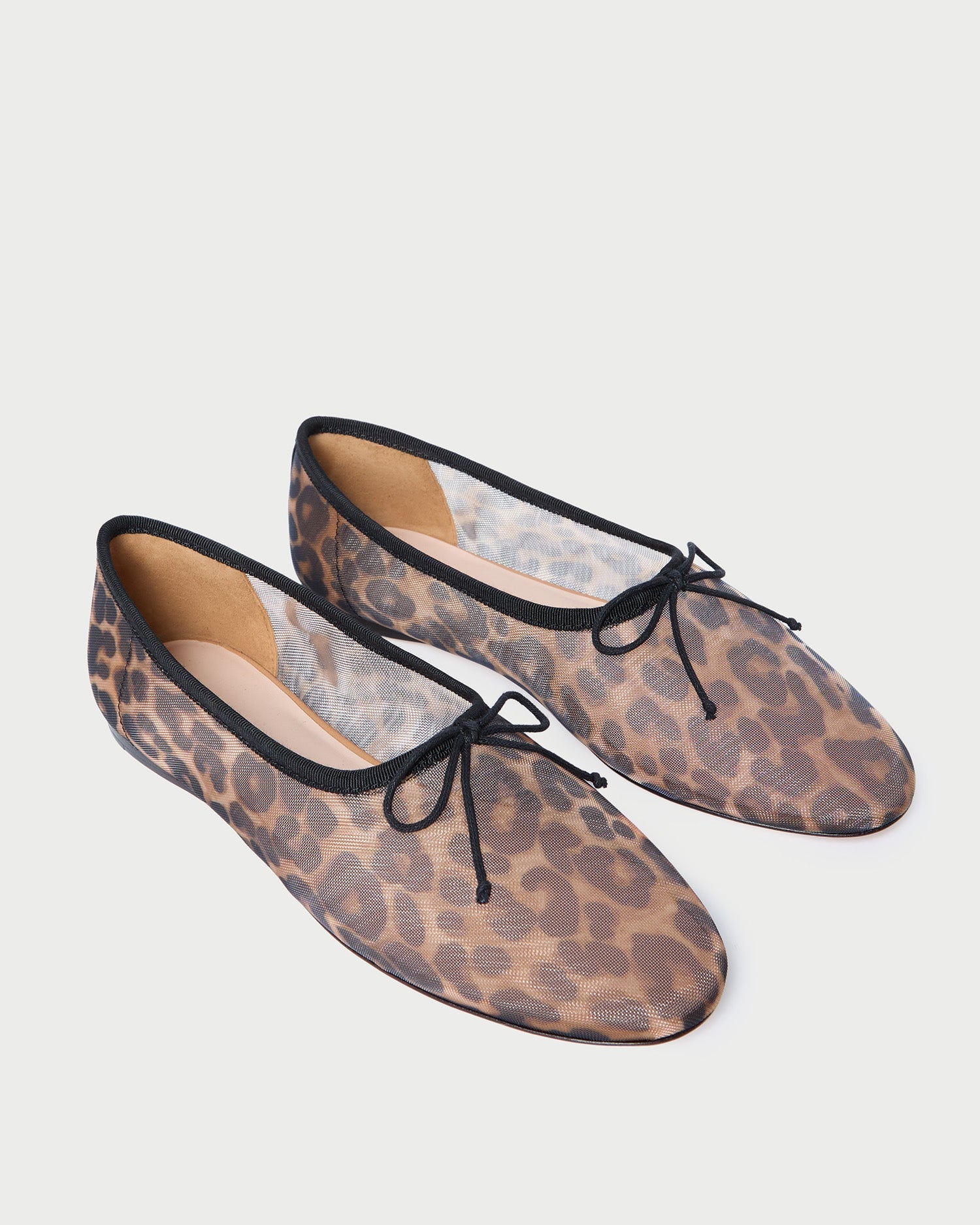 Loeffler Randall Women | Landon Leopard Mesh Ballet Flat