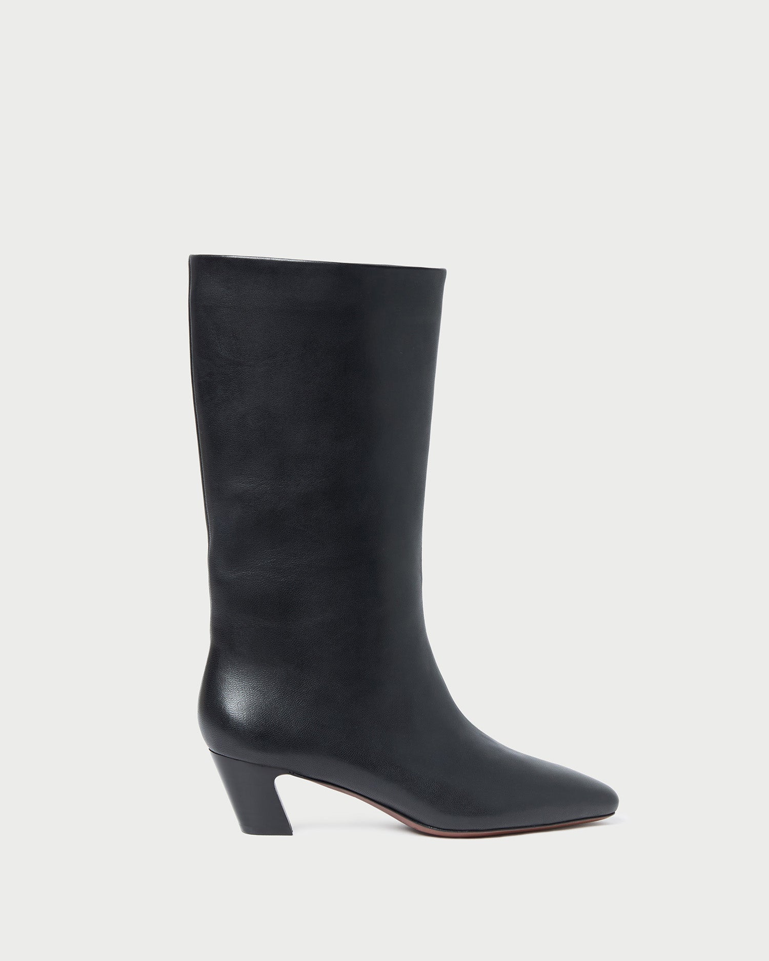 Cleo Black Leather Mid-Calf Boot | Women Loeffler Randall
