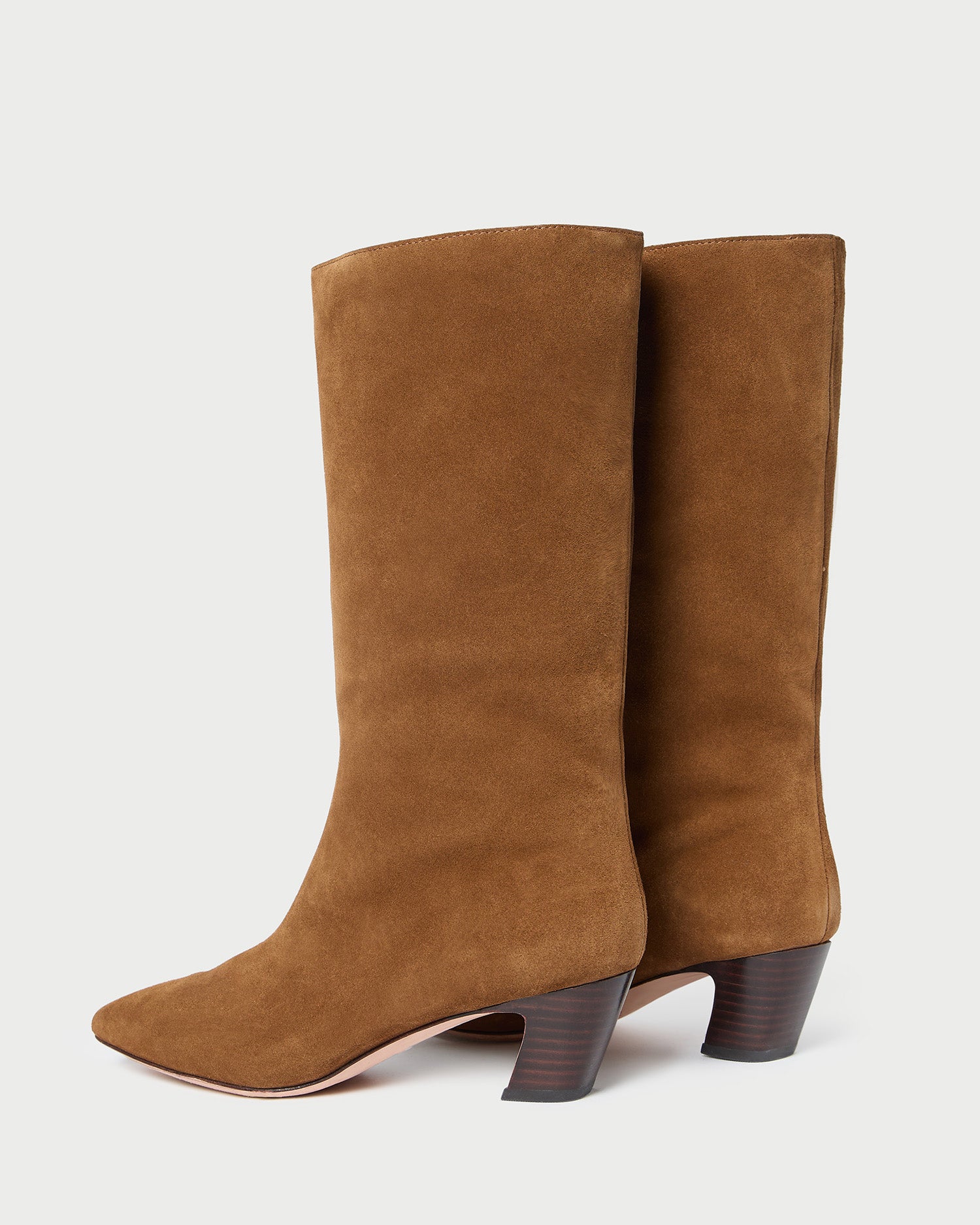 Cleo Cacao Suede Mid-Calf Boot | Women Loeffler Randall