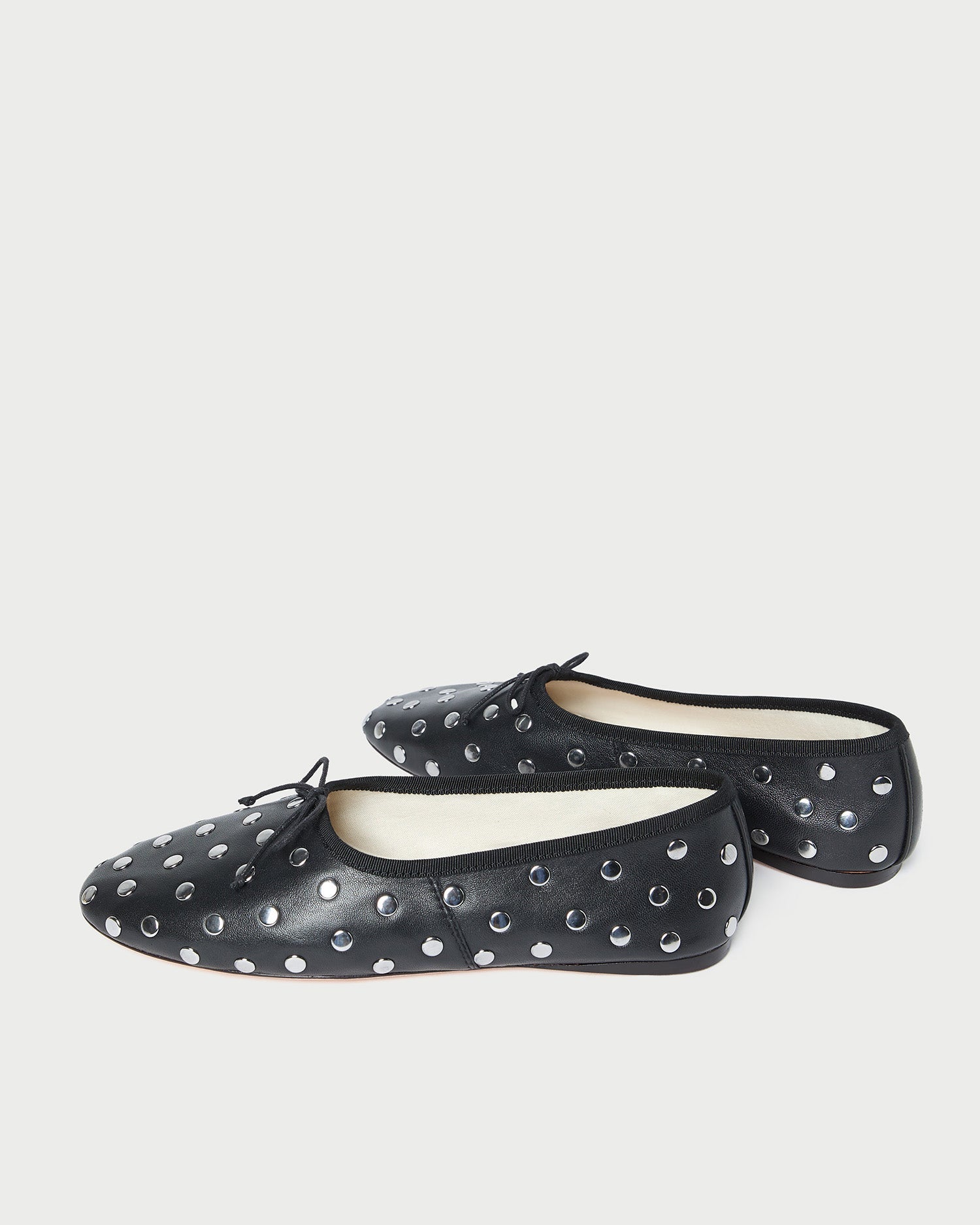 Loeffler Randall Women | Landon Black/Silver Ballet Flat