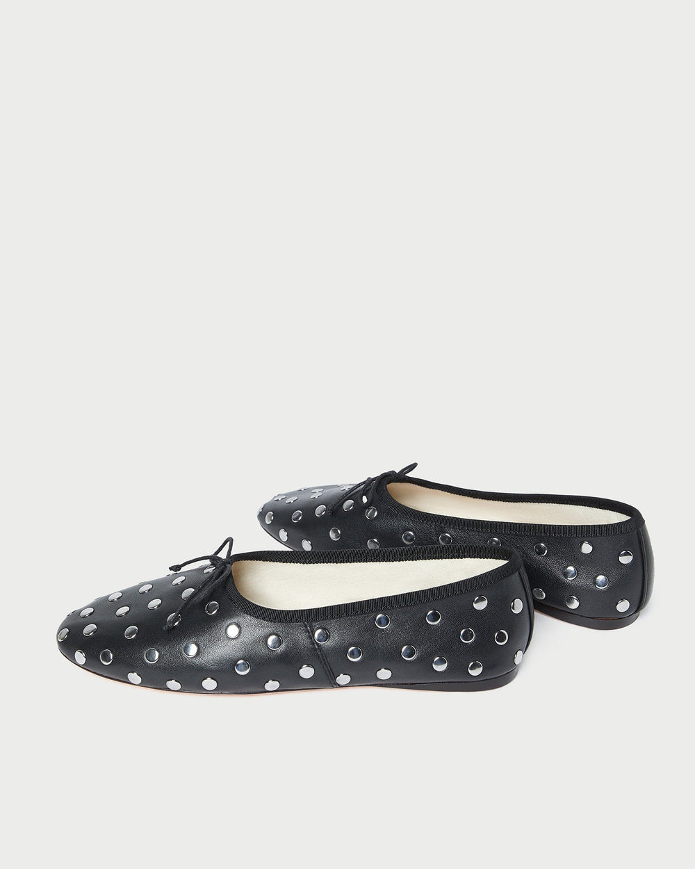 Loeffler Randall Women | Landon Black/Silver Ballet Flat