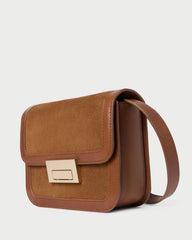 Desi Cacao Suede/Leather Crossbody | Women Loeffler Randall