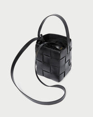 Loeffler Randall Women | Laith Black Leather Bucket Bag