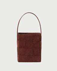 Loeffler Randall Women | Laith Espresso Suede Bucket Bag