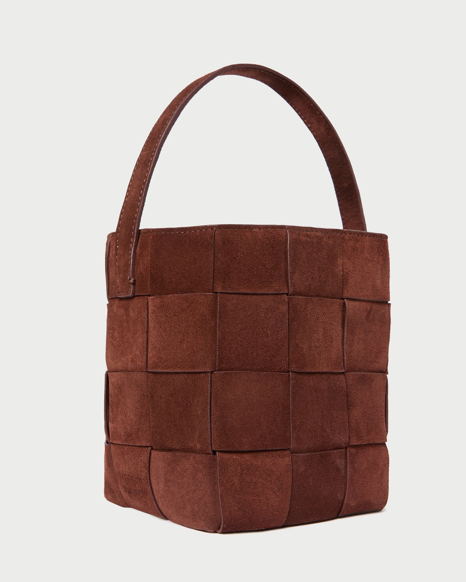 Loeffler Randall Women | Laith Espresso Suede Bucket Bag