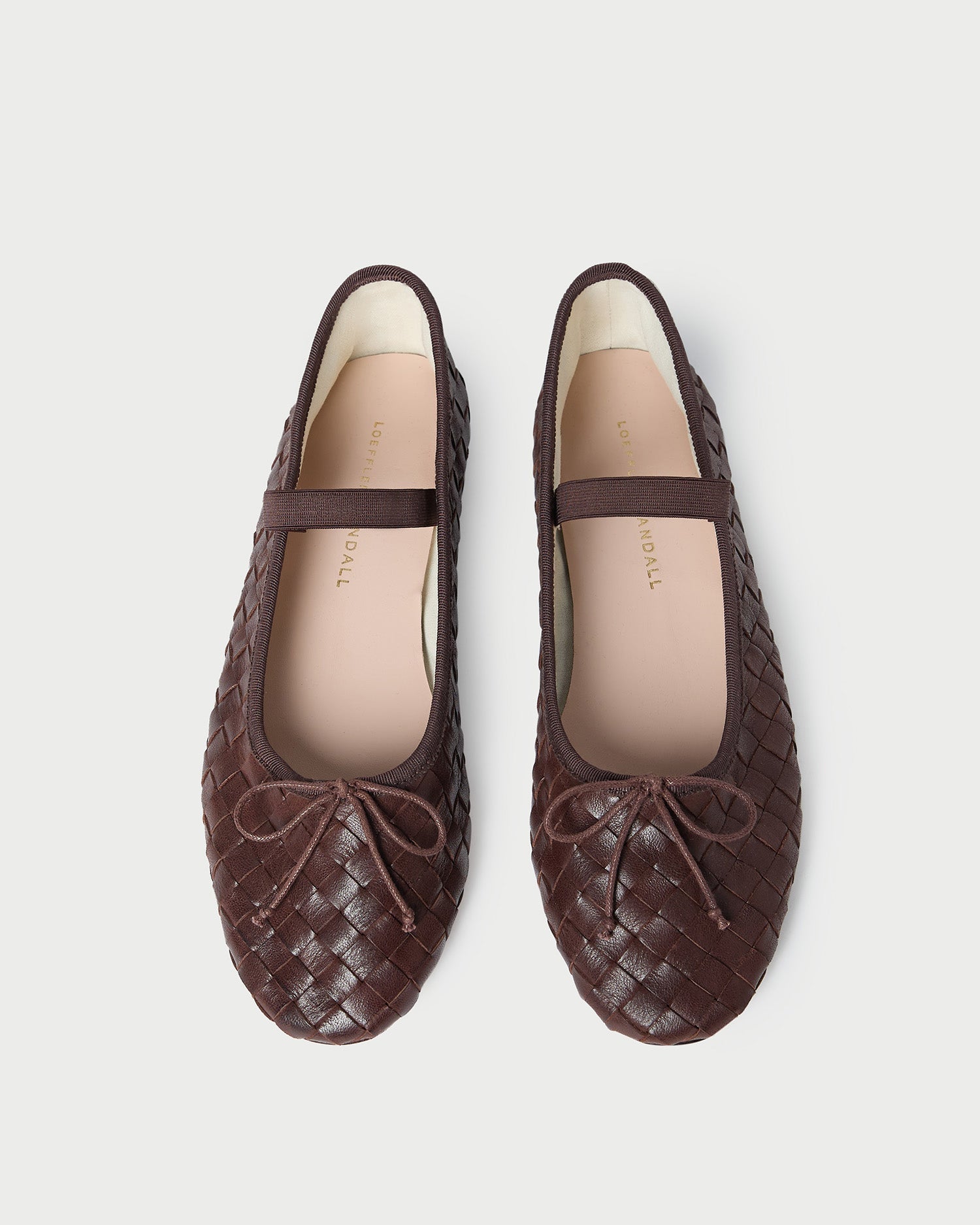 Loeffler Randall Women | Leonie Espresso Woven Ballet Flat